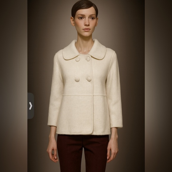 Isaac Mizrahi for Target Womens Cardigan  L XL Knit Cropped Ivory Short - Picture 1 of 7